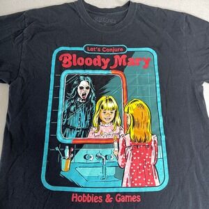 Creepy Co Bloody‎ Mary Let's Conjure Shirt Halloween Goth Indie